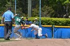 Baseball vs Babson  Wheaton College Baseball vs Babson during Championship game of the NEWMAC Championship hosted by Wheaton. - (Photo by Keith Nordstrom) : Wheaton, baseball, NEWMAC